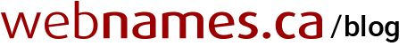 Webnames.ca Blog logo