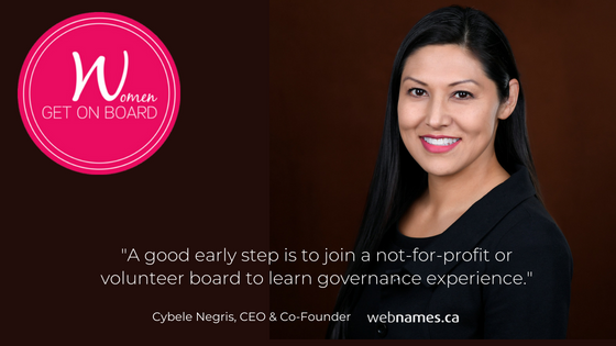 Cybele Negris Discusses Her Corporate Board Journey with Women Get on Board