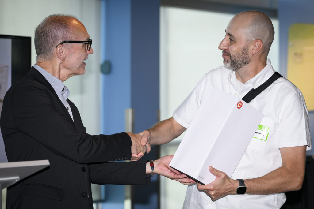 Webnames 25th anniversary party at Science World, Vancouver, B.C., August 22, 2025.