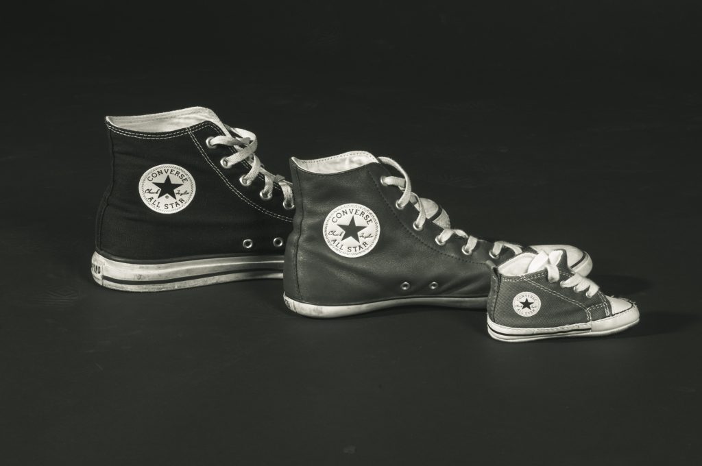 branding - family of chuck taylor converse shoes