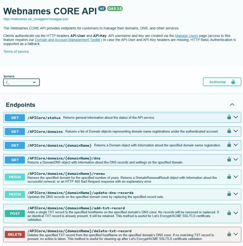 Webnames API: Powerfully Automating Domain and DNS Management at Scale ...