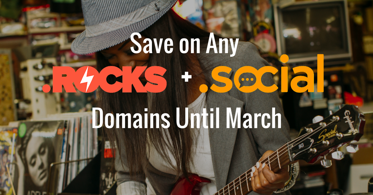 dotRocks + dotSocial sale