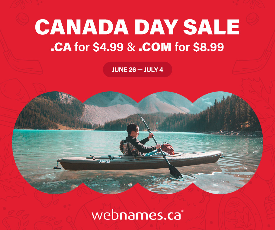Webnames Canada Week Sale 2023